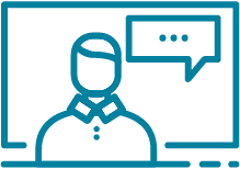 Registro e testes lógicos online como porta de entrada.